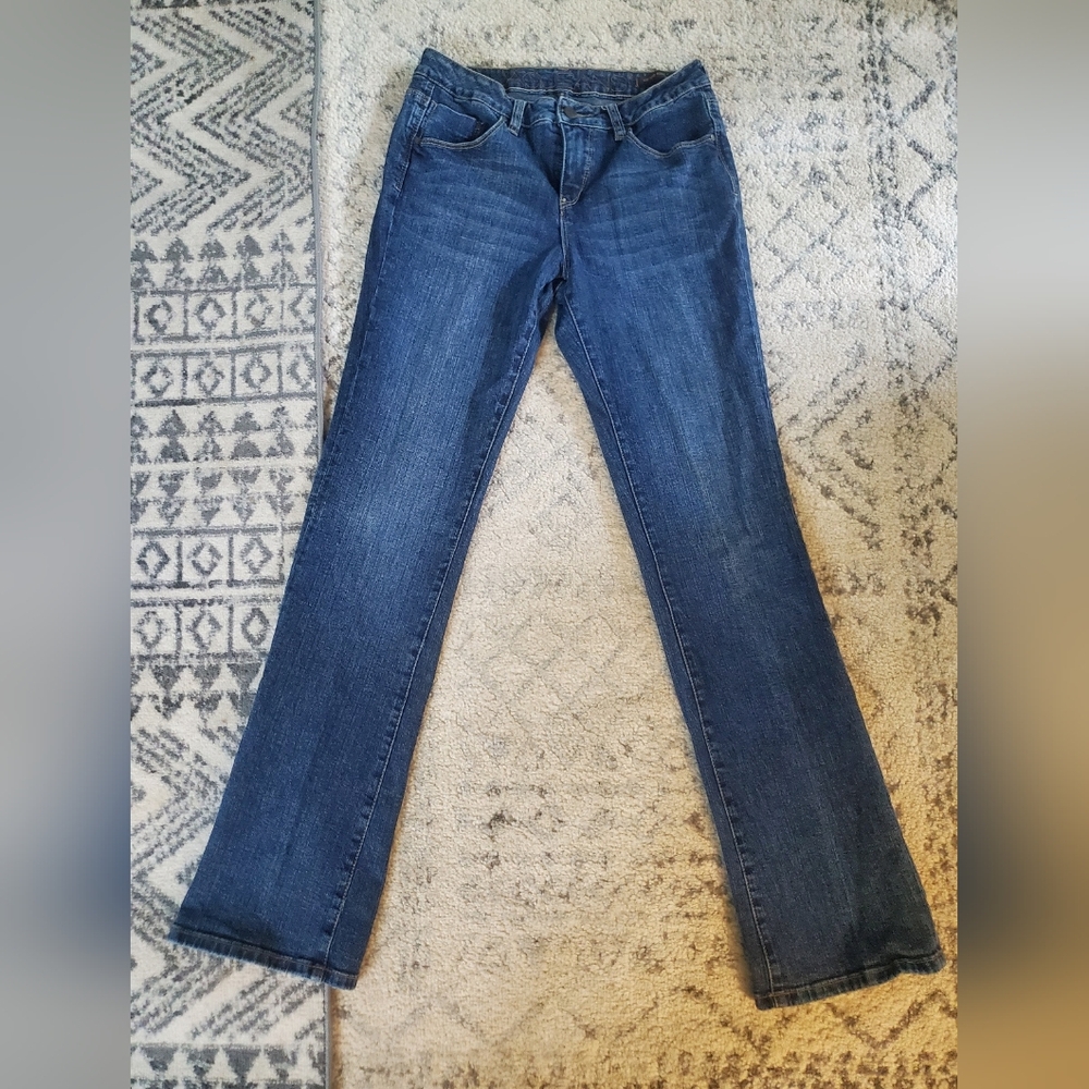 JAG medium rise slim leg dark wash 6